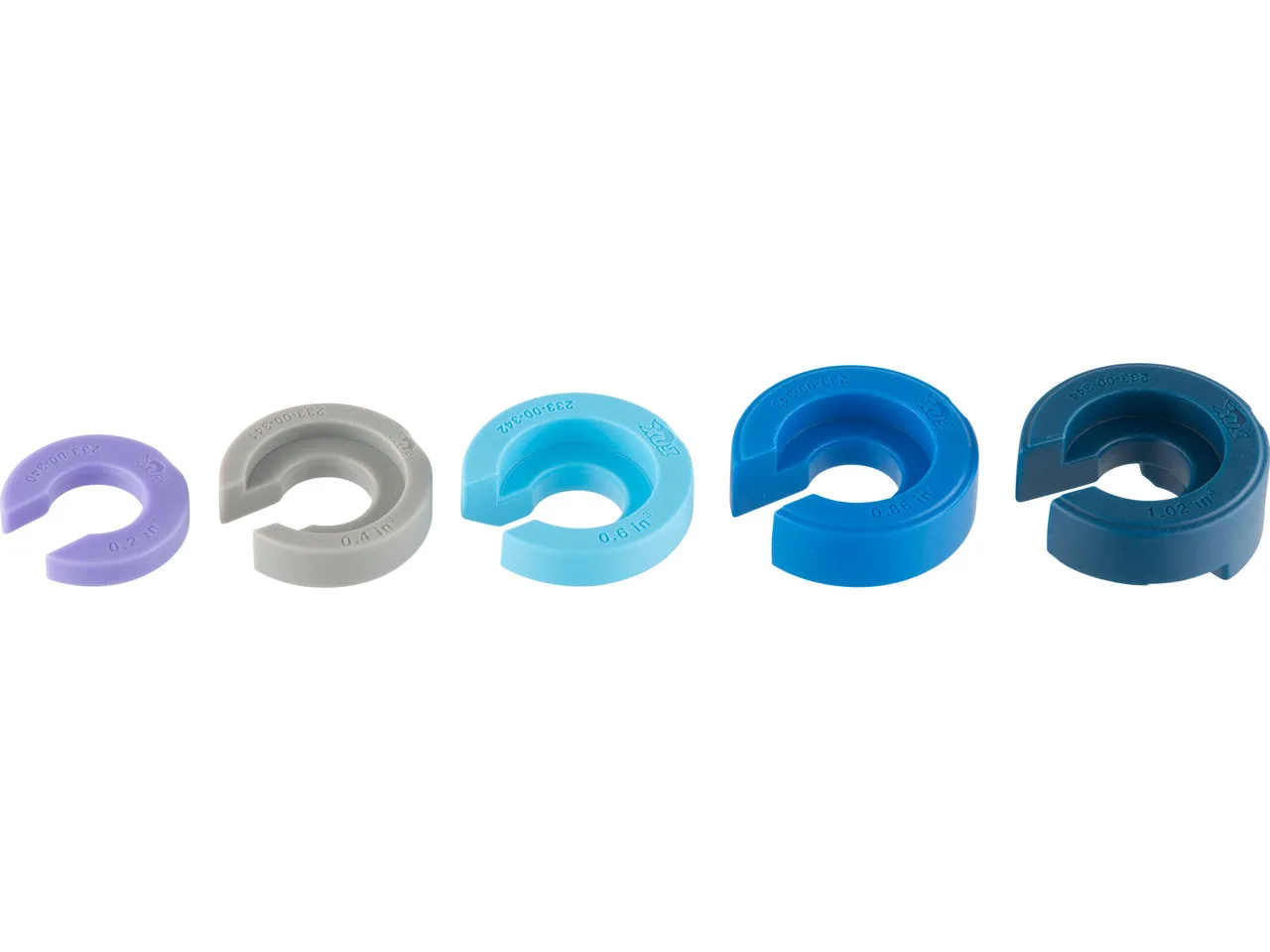 FOX Factory Volume Spacer Kit für Float DPX2 Air, Multicolor, One Size FOX Factory Volume Spacer Kit für Float DPX2 Air, Multicolor, One Size