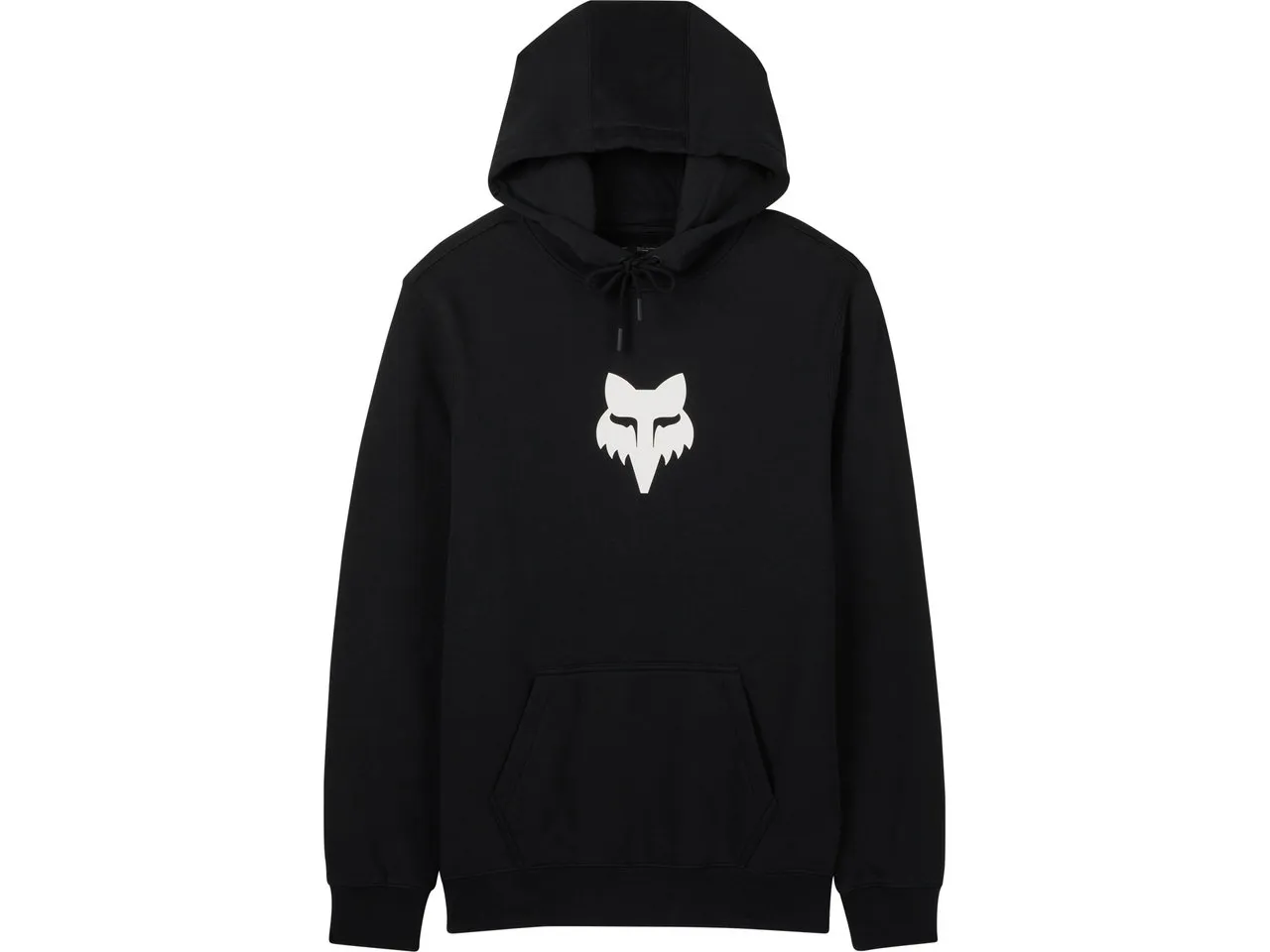 FOX Fleece Pullover, Schwarz