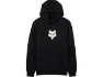 FOX Fleece Pullover, Schwarz
