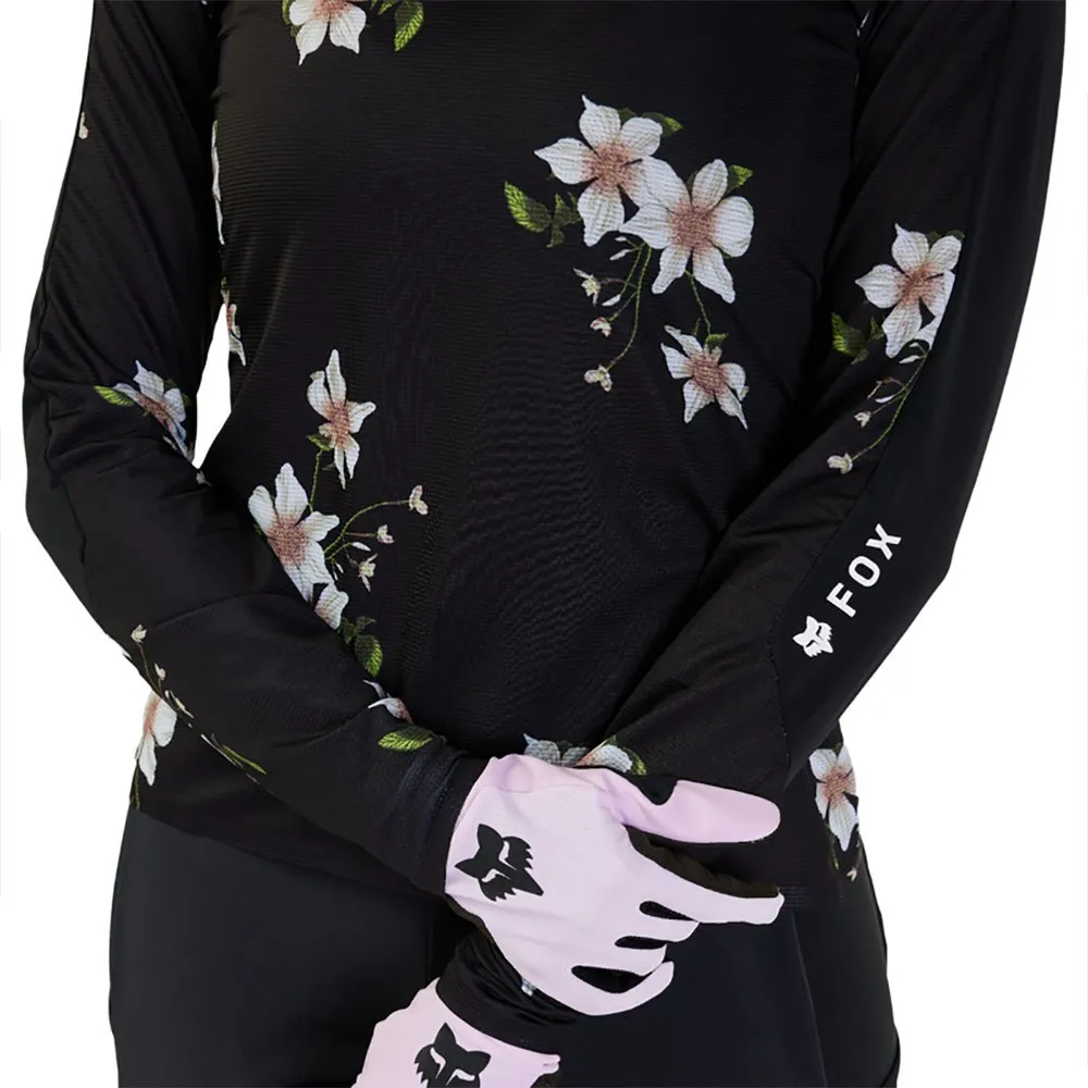 FOX Flexair Ascent Dogwood Langarm-t-shirt, Black, XS FOX Flexair Ascent Dogwood Langarm-t-shirt, Black, XS