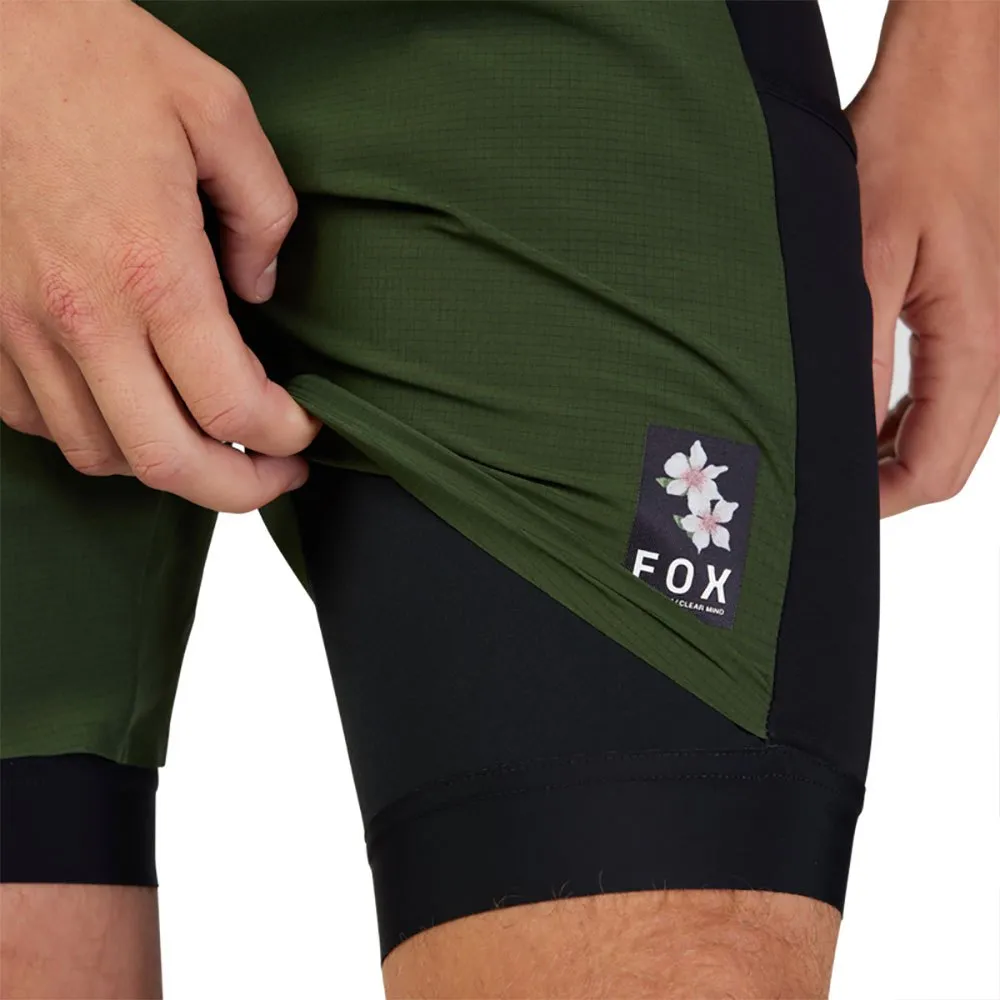 FOX Flexair Ascent Dogwood Trägerhose, Dark sage FOX Flexair Ascent Dogwood Trägerhose, Dark sage