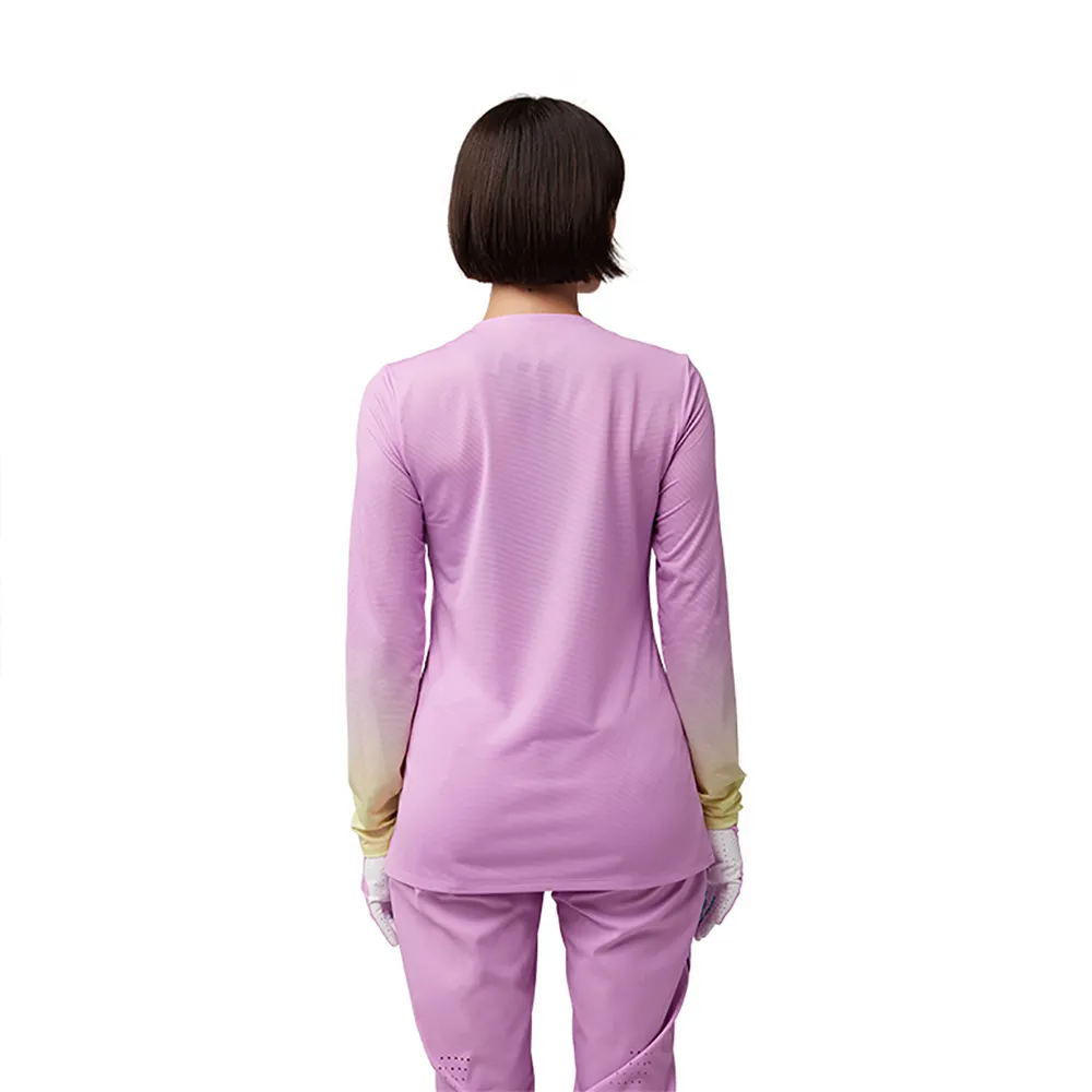 FOX Flexair Ts57 Langarm Enduro Trikot, Pink, S