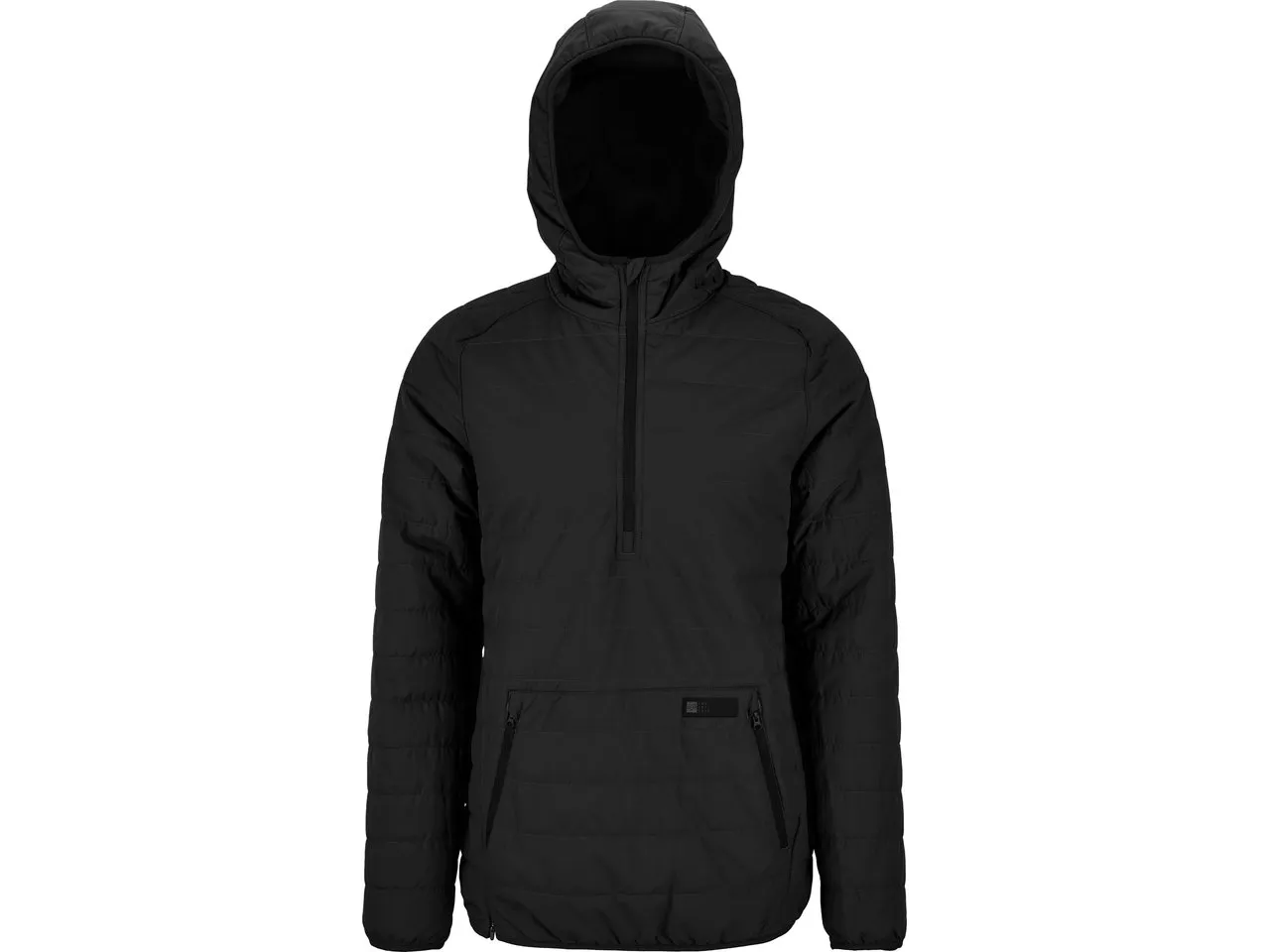 FOX Howell Hooded Puffy Anorak Jacke, Black FOX Howell Hooded Puffy Anorak Jacke, Black