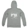 FOX Logo Kapuzenpullover, Grey, S