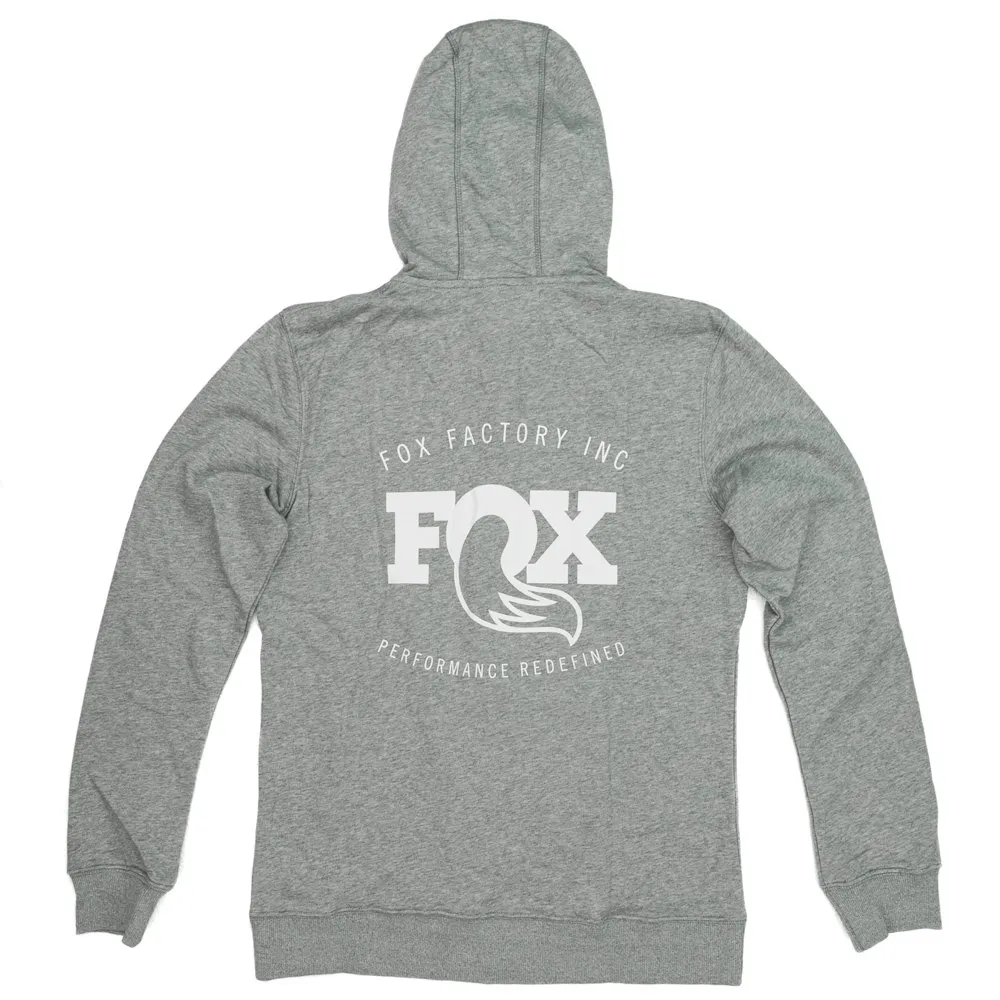 FOX Logo Kapuzenpullover, Grey, S FOX Logo Kapuzenpullover, Grey, S