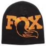 FOX Logo Mütze, Black / orange