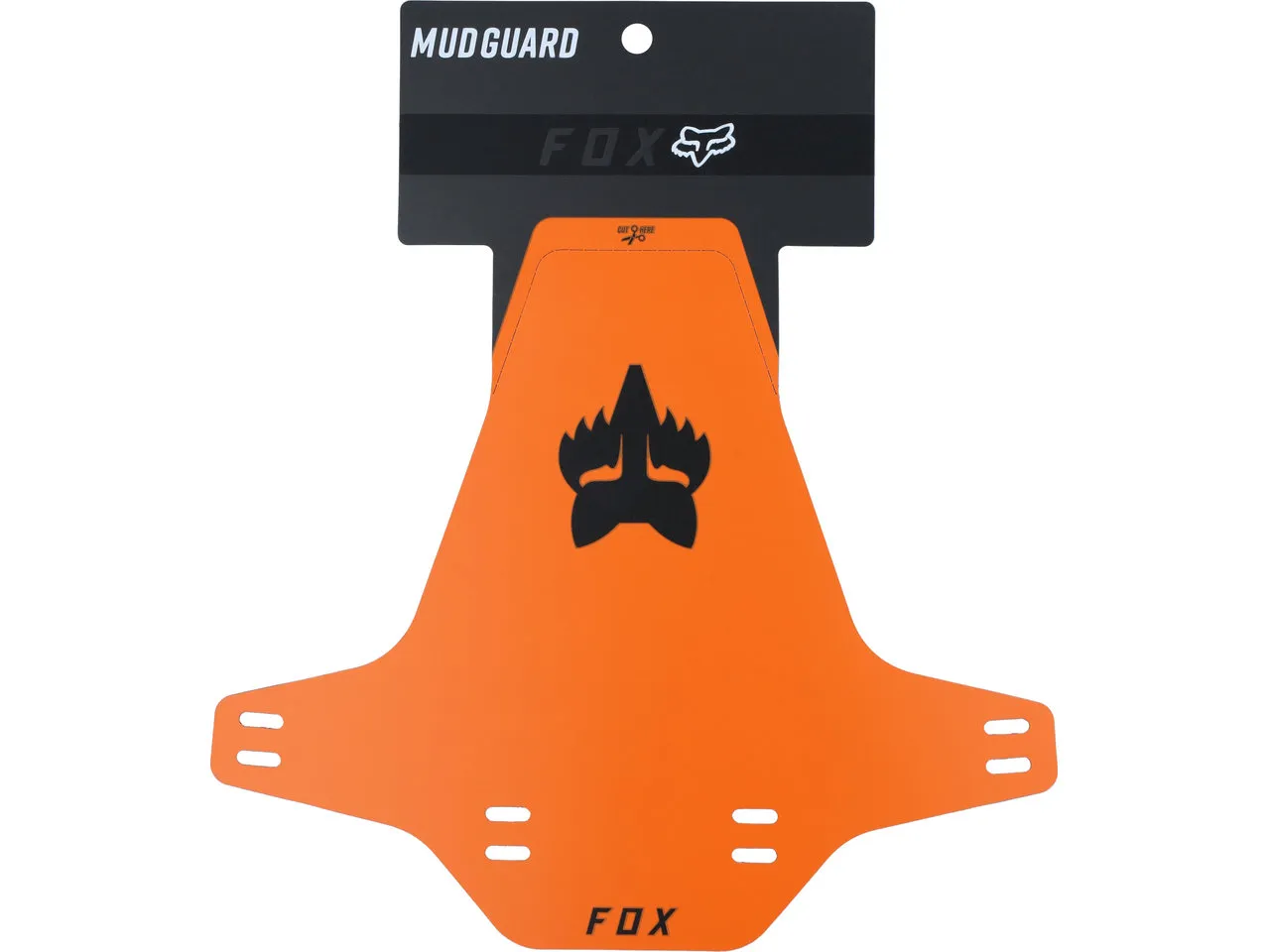 FOX Mud Guard Schutzblech Modell 2023, Orange, one_size