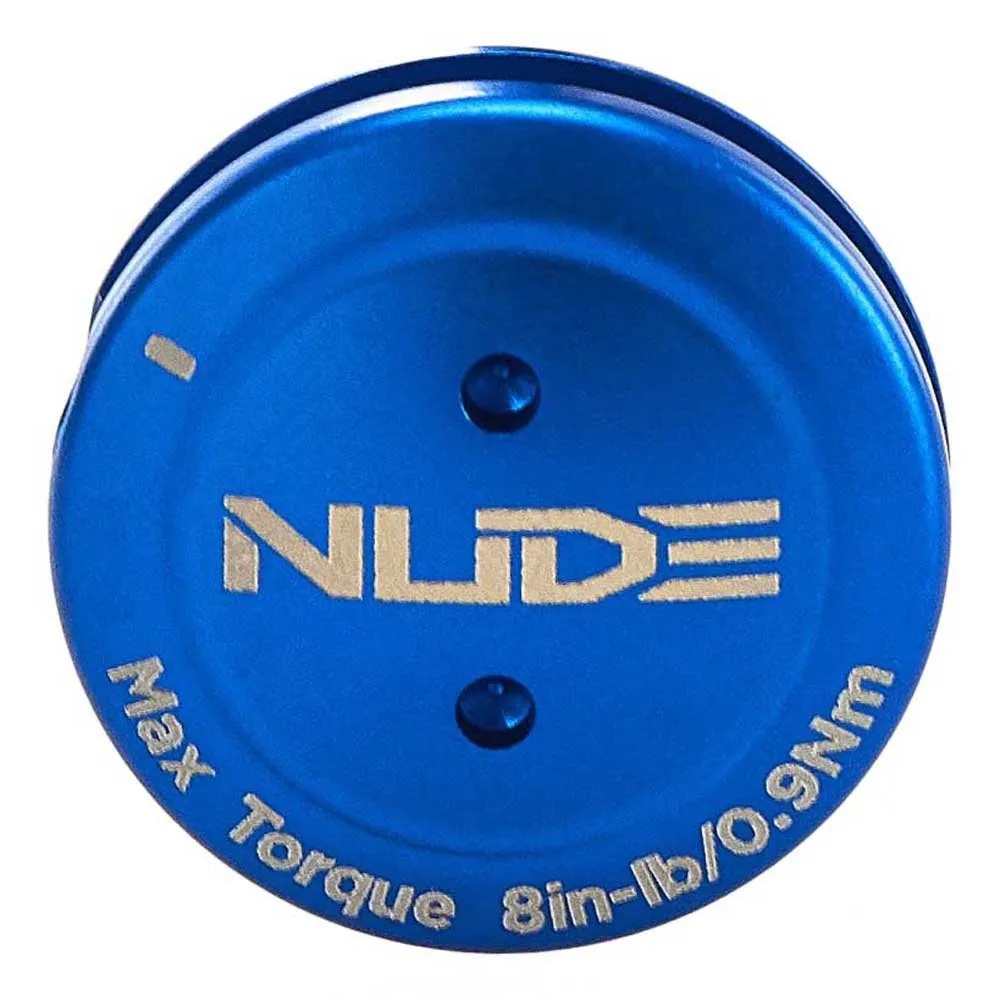 FOX Nude 4 Drehknopf-kompressionsdämpfer, Blue, One Size FOX Nude 4 Drehknopf-kompressionsdämpfer, Blue, One Size