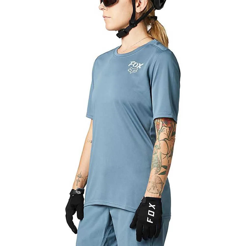 FOX Ranger Kurzarm Enduro Trikot, Matte blue, S FOX Ranger Kurzarm Enduro Trikot, Matte blue, S