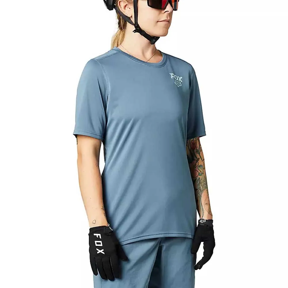 FOX Ranger Kurzarm Enduro Trikot, Matte blue, S FOX Ranger Kurzarm Enduro Trikot, Matte blue, S