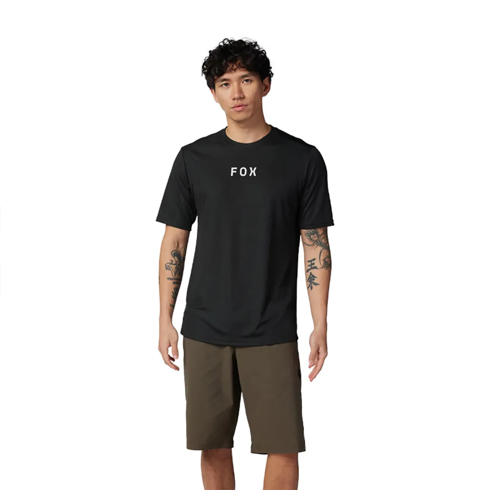 FOX Ranger Moth Kurzarm Enduro Trikot, Black FOX Ranger Moth Kurzarm Enduro Trikot, Black