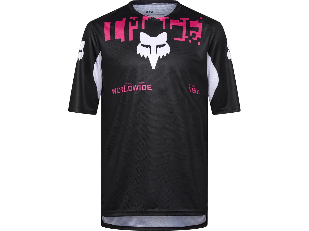 FOX Ranger S/S Jersey, Schwarz FOX Ranger S/S Jersey, Schwarz