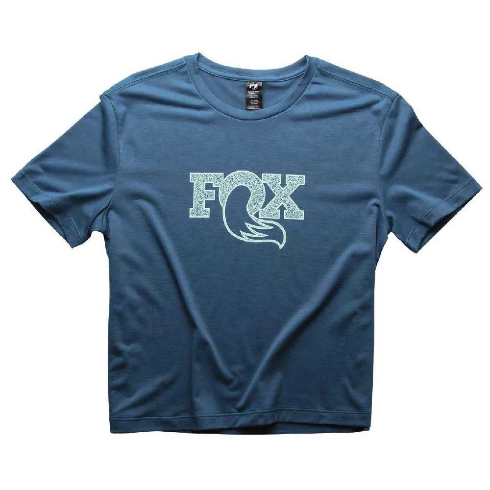 FOX Textured ärmelloses T-shirt, Blue, S FOX Textured ärmelloses T-shirt, Blue, S