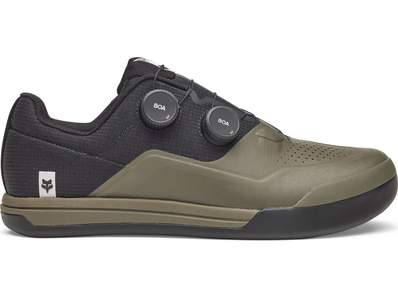 FOX Union Boa Flat MTB Schuhe Modelljahr 2025, Grün FOX Union Boa Flat MTB Schuhe Modelljahr 2025, Grün