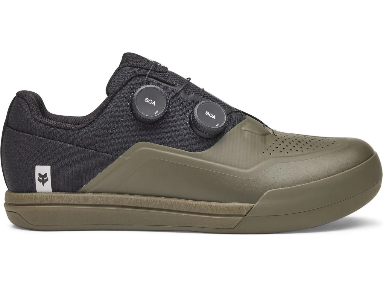FOX Union Boa MTB Schuhe Modelljahr 2025, Grün FOX Union Boa MTB Schuhe Modelljahr 2025, Grün