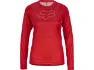 FOX Womens Defend Lunar LS Jersey, Berry punch