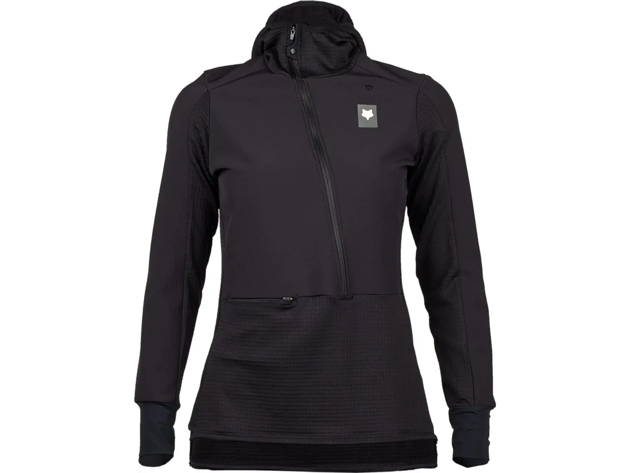FOX Womens Defend Thermal Hoodie, Schwarz FOX Womens Defend Thermal Hoodie, Schwarz