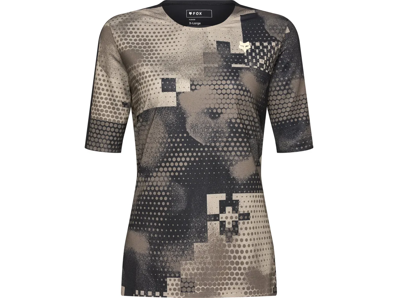 FOX Womens Flexair Ascent Pulse Jersey, Braun