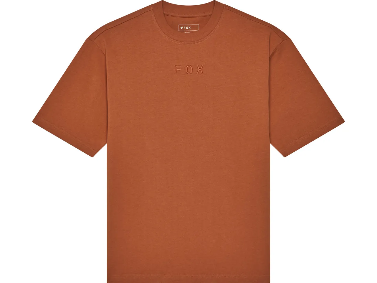FOX Wordmark Oversize SS T-Shirt, Braun