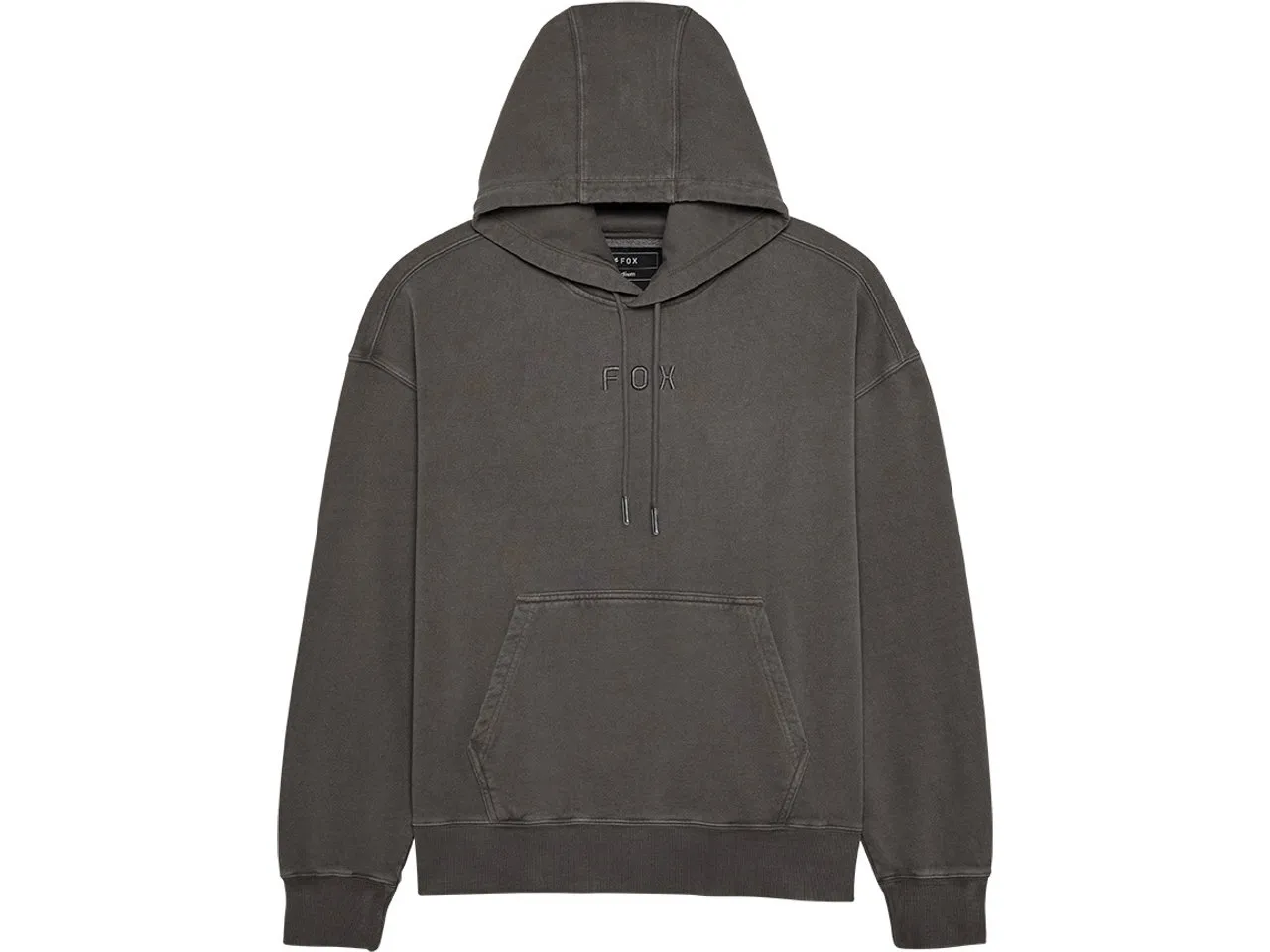 FOX Wordmark Oversized Fleece Pullover, Grau FOX Wordmark Oversized Fleece Pullover, Grau