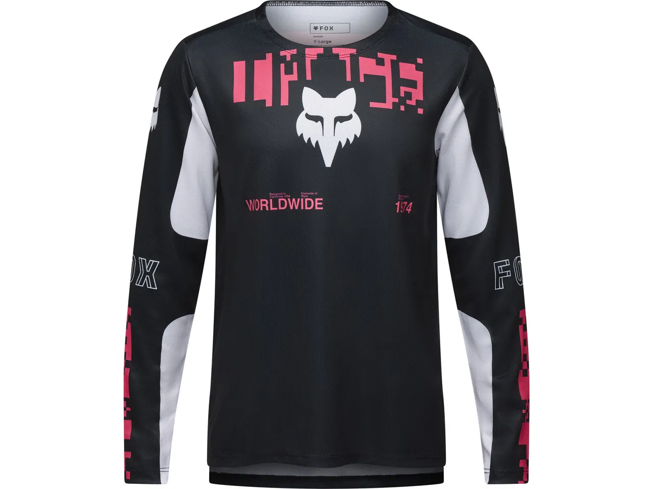 FOX Youth Ranger L/S Trikot, Schwarz FOX Youth Ranger L/S Trikot, Schwarz