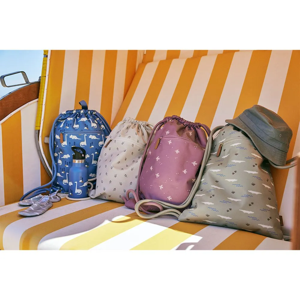 Fresk Crocodile Turnbeutel, Multicolor