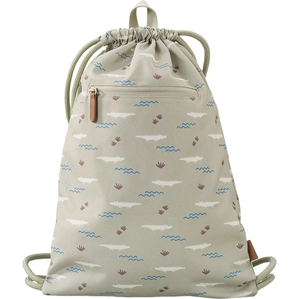 Fresk Crocodile Turnbeutel, Multicolor
