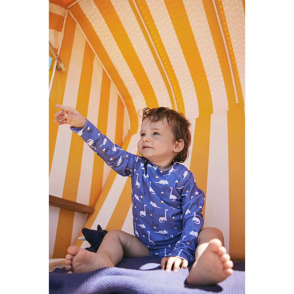 Fresk Dinosaurier Uv Langarm-t-shirt Fresk Dinosaurier Uv Langarm-t-shirt