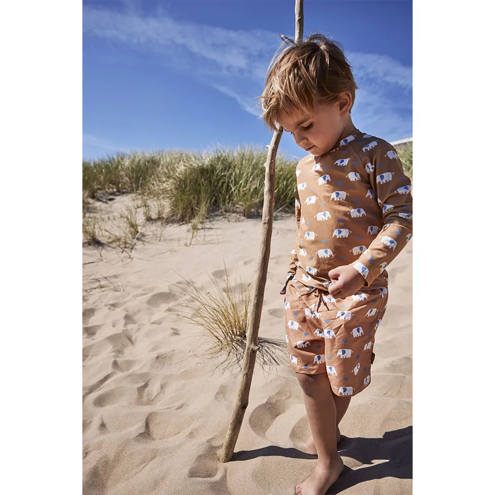 Fresk Elefanten Uv Langarm-t-shirt, Multicolor, 5-6Y Fresk Elefanten Uv Langarm-t-shirt, Multicolor, 5-6Y