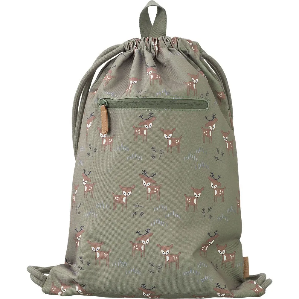 Fresk Fawn Turnbeutel, Green Fresk Fawn Turnbeutel, Green