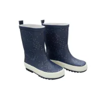 Fresk Indigo Dots Regenstiefel