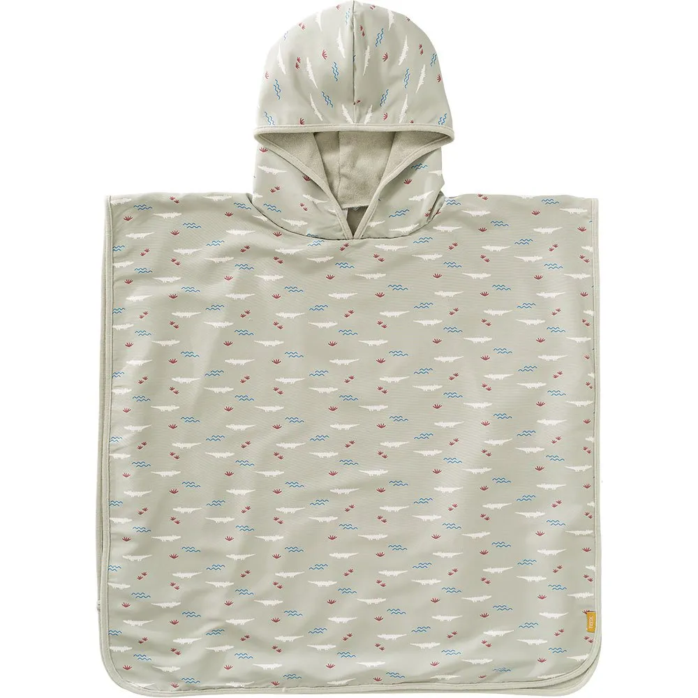 Fresk Krokodilponcho, Multicolor, One Size Fresk Krokodilponcho, Multicolor, One Size