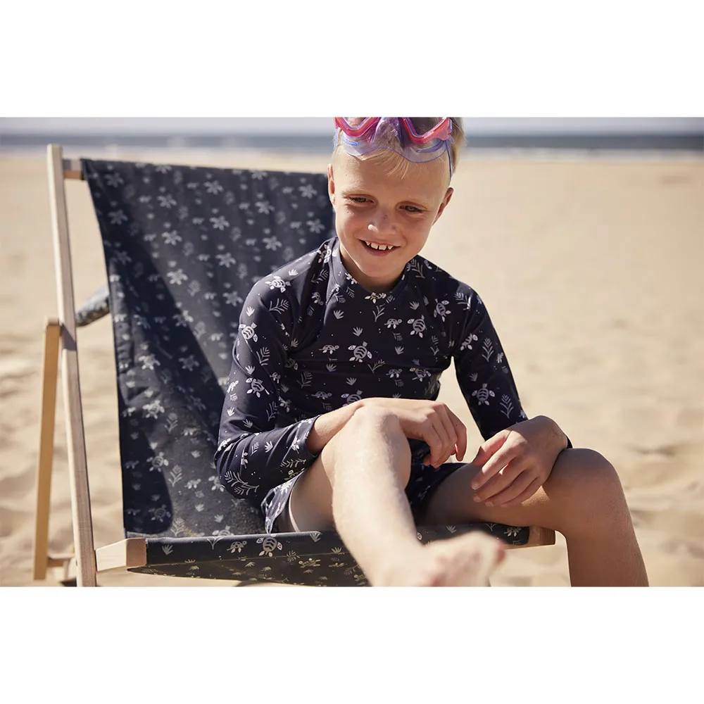Fresk Langarm-t-shirt Mit Uv-schildkröten, Multicolor, 5-6Y Fresk Langarm-t-shirt Mit Uv-schildkröten, Multicolor, 5-6Y