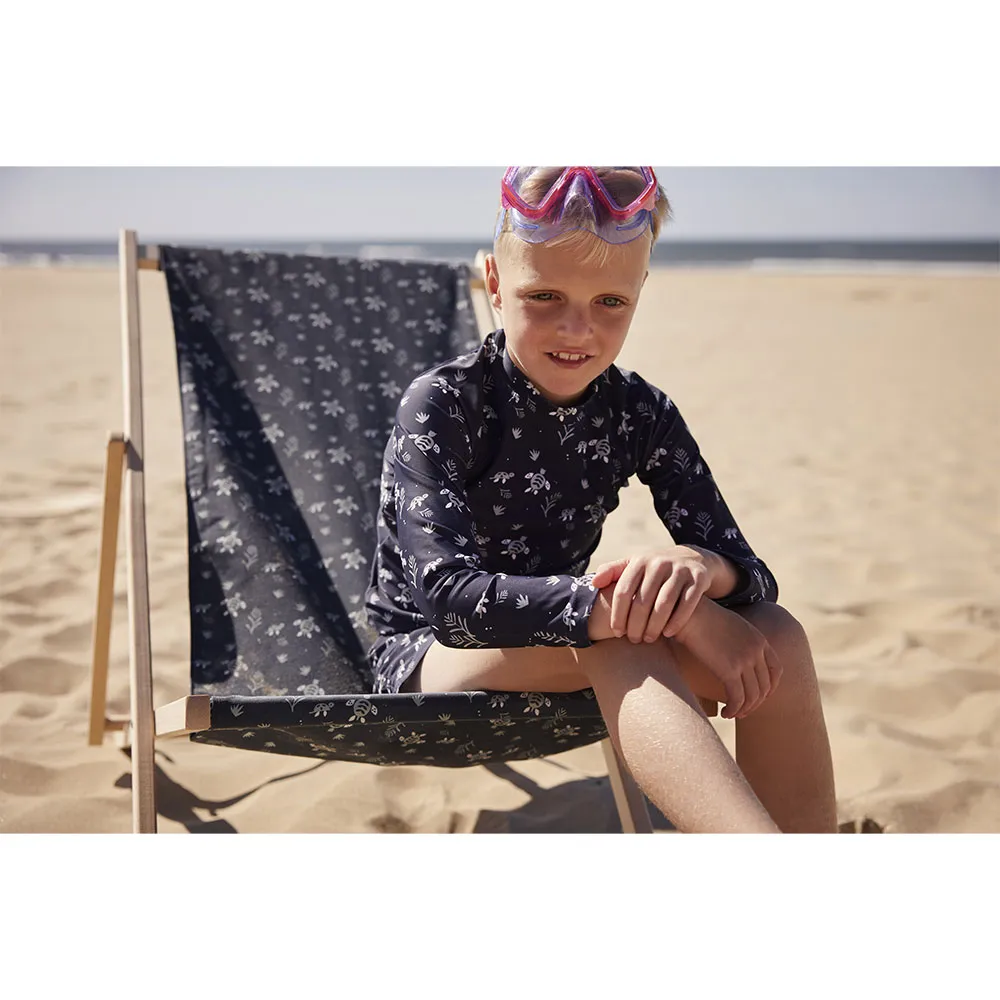 Fresk Langarm-t-shirt Mit Uv-schildkröten, Multicolor, 5-6Y Fresk Langarm-t-shirt Mit Uv-schildkröten, Multicolor, 5-6Y