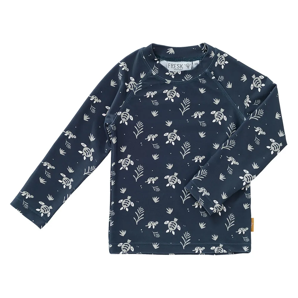 Fresk Langarm-t-shirt Mit Uv-schildkröten, Multicolor, 5-6Y Fresk Langarm-t-shirt Mit Uv-schildkröten, Multicolor, 5-6Y