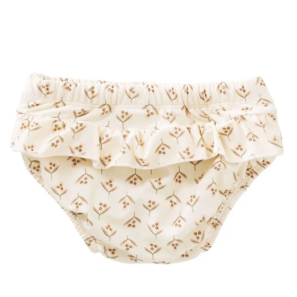 Fresk Olivengrüner Bikini-slip Mit Rüschen, Multicolor, 3-6MON