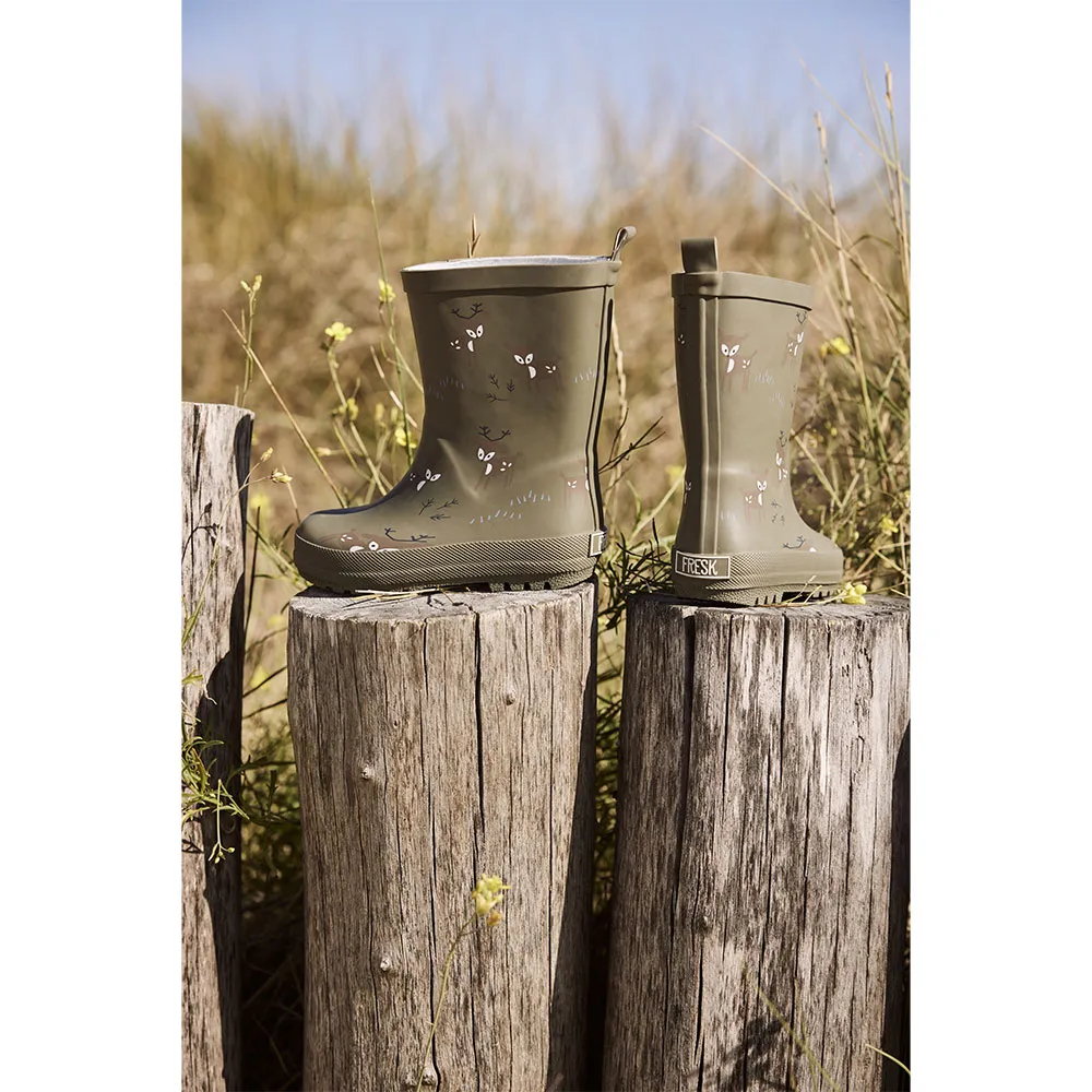 Fresk Rehbraune Gummistiefel, Green, EU 29 Fresk Rehbraune Gummistiefel, Green, EU 29