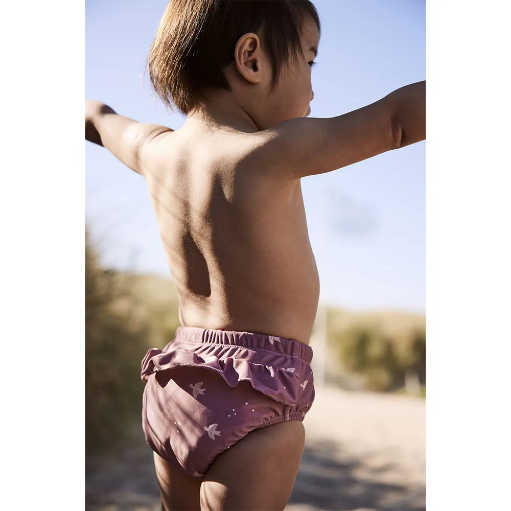 Fresk Schwalben Kräuseln Den Unteren Teil Des Windelbikinis, Multicolor, 3-6MON Fresk Schwalben Kräuseln Den Unteren Teil Des Windelbikinis, Multicolor, 3-6MON