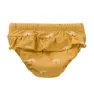 Fresk Windel Mit Palmenrüsche Bikini-unterteil, Mustard, 6-12MON