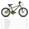 Frog Bikes Track 58 20´´ Rennrad, Green, One Size