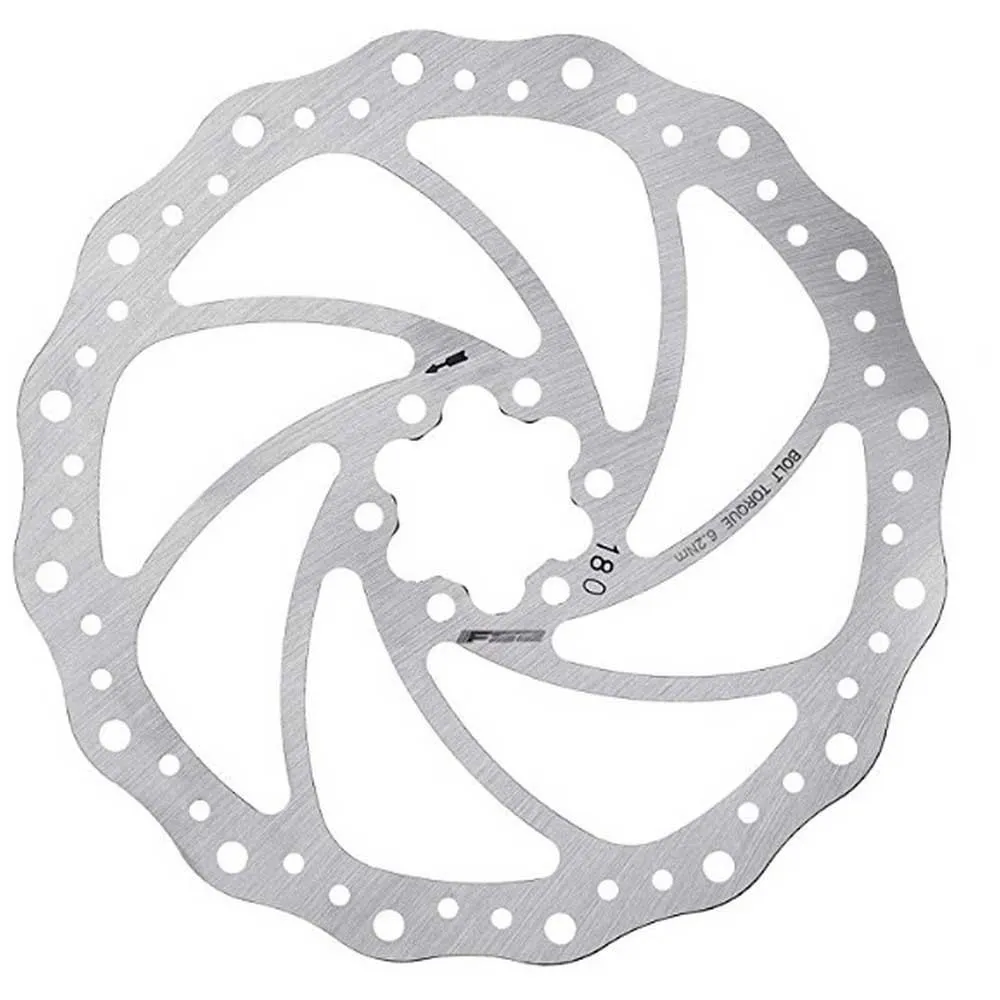 FSA Afterburner 6b Bremsscheibe, Silver, 180mm FSA Afterburner 6b Bremsscheibe, Silver, 180mm
