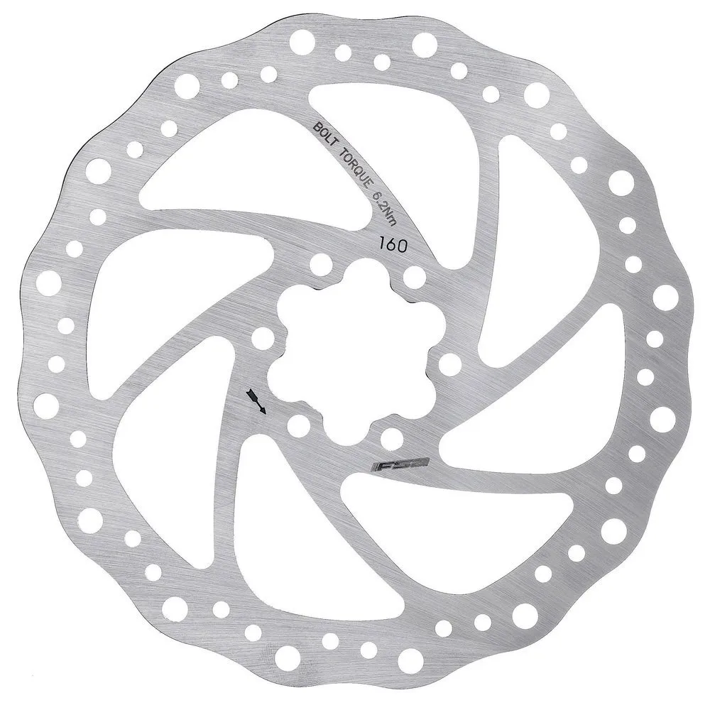 FSA Afterburner Bremsscheibe, Silver, 160mm FSA Afterburner Bremsscheibe, Silver, 160mm