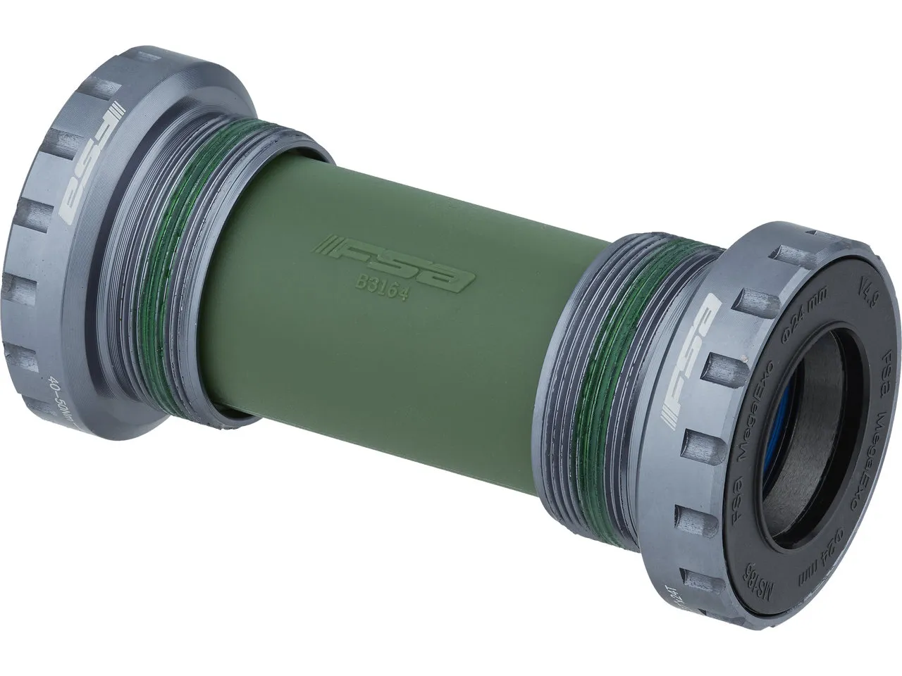 FSA BB-9050 MegaExo 24 mm NBD Innenlager, Grau, BSA FSA BB-9050 MegaExo 24 mm NBD Innenlager, Grau, BSA