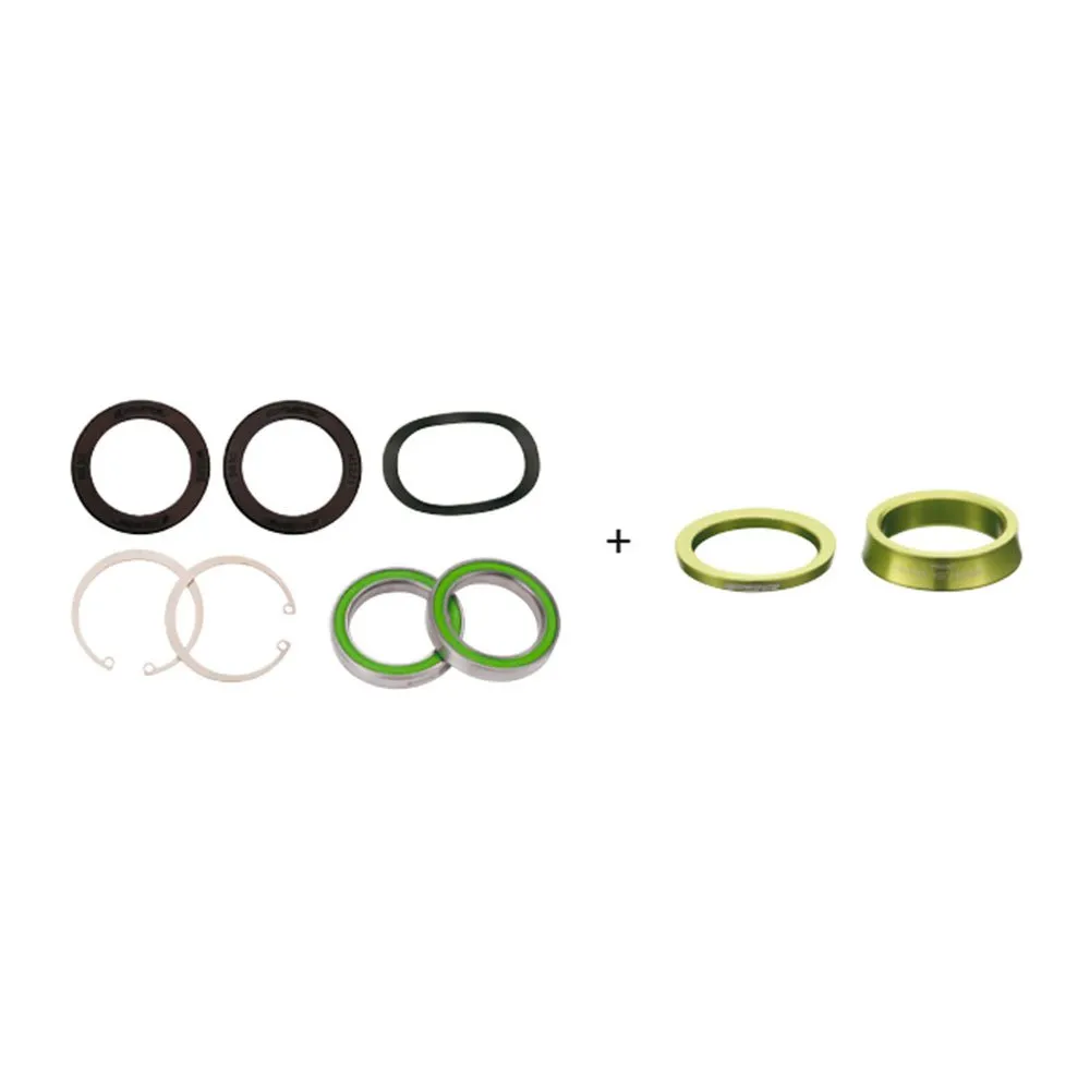 FSA Bb386 Road El214 Tretlageradapter, Green, One Size FSA Bb386 Road El214 Tretlageradapter, Green, One Size