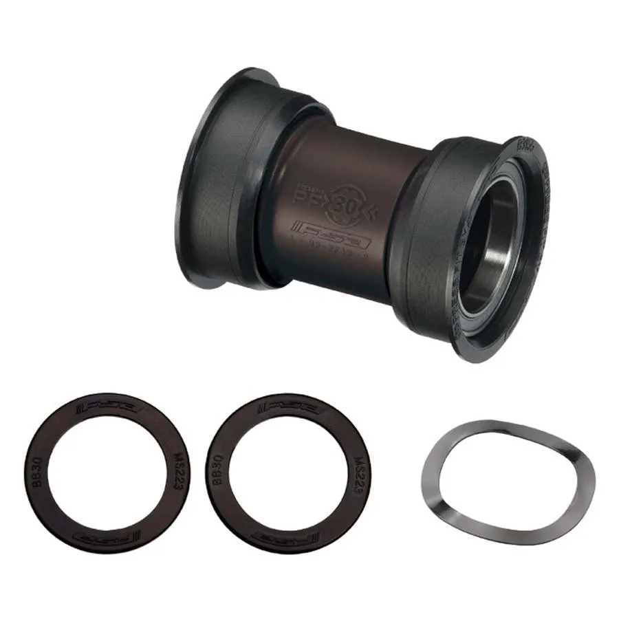 FSA Bb386evo Lagerschalen, Black, 86.5mm, 46mm FSA Bb386evo Lagerschalen, Black, 86.5mm, 46mm