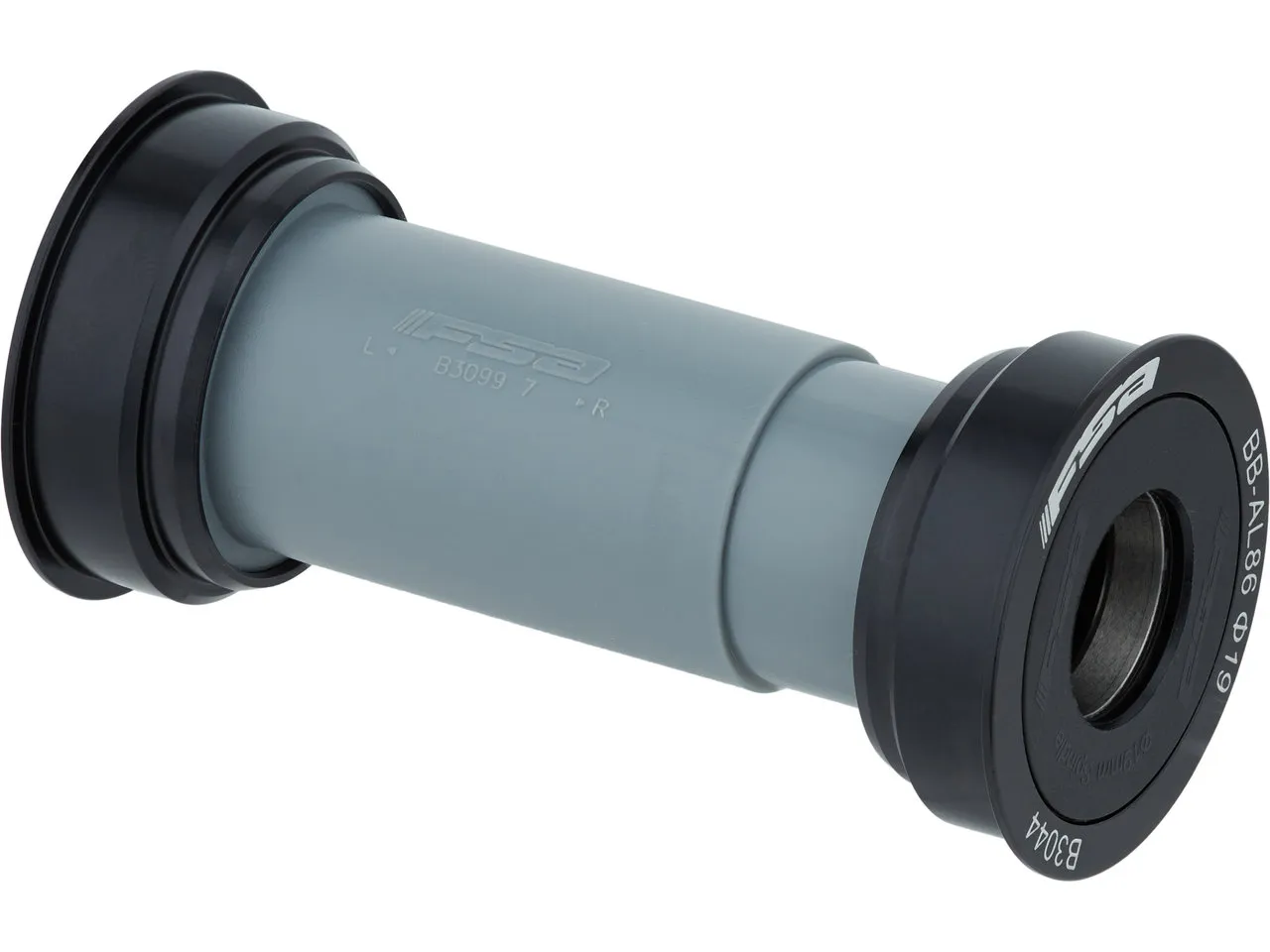 FSA BB86 Pressfit Innenlager 41 x 86,5mm für 19 mm Aluminiumkurbeln, Schwarz, Standard FSA BB86 Pressfit Innenlager 41 x 86,5mm für 19 mm Aluminiumkurbeln, Schwarz, Standard
