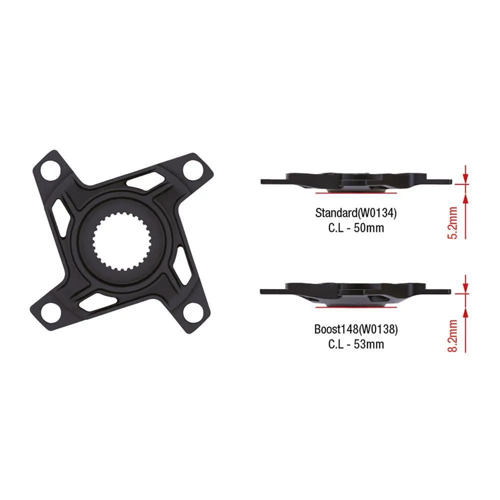 FSA Bosch Gen4 W0134 Spinne, Black, 104mm FSA Bosch Gen4 W0134 Spinne, Black, 104mm