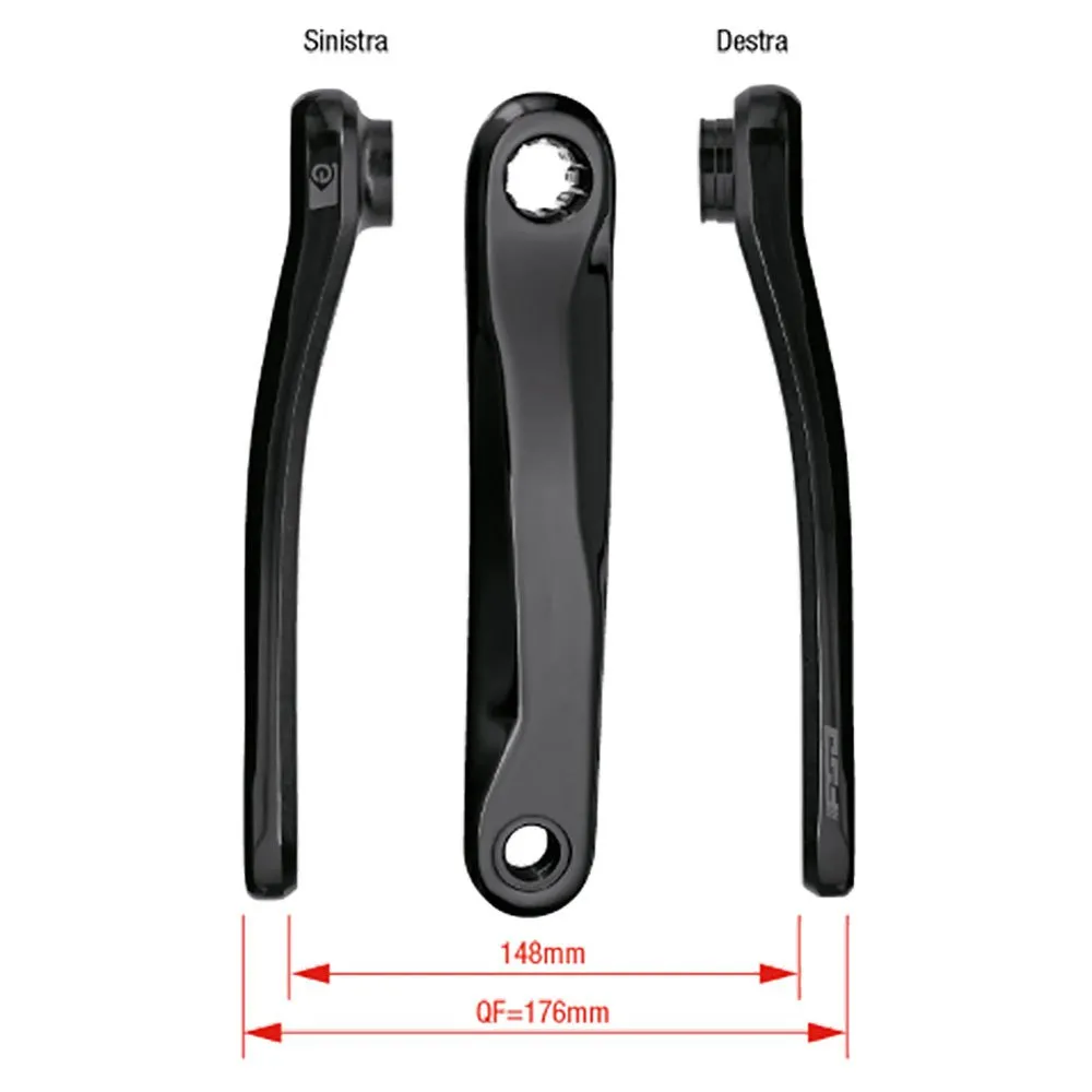 FSA Ck-746-2 Linke Kurbel, Black, 170mm FSA Ck-746-2 Linke Kurbel, Black, 170mm