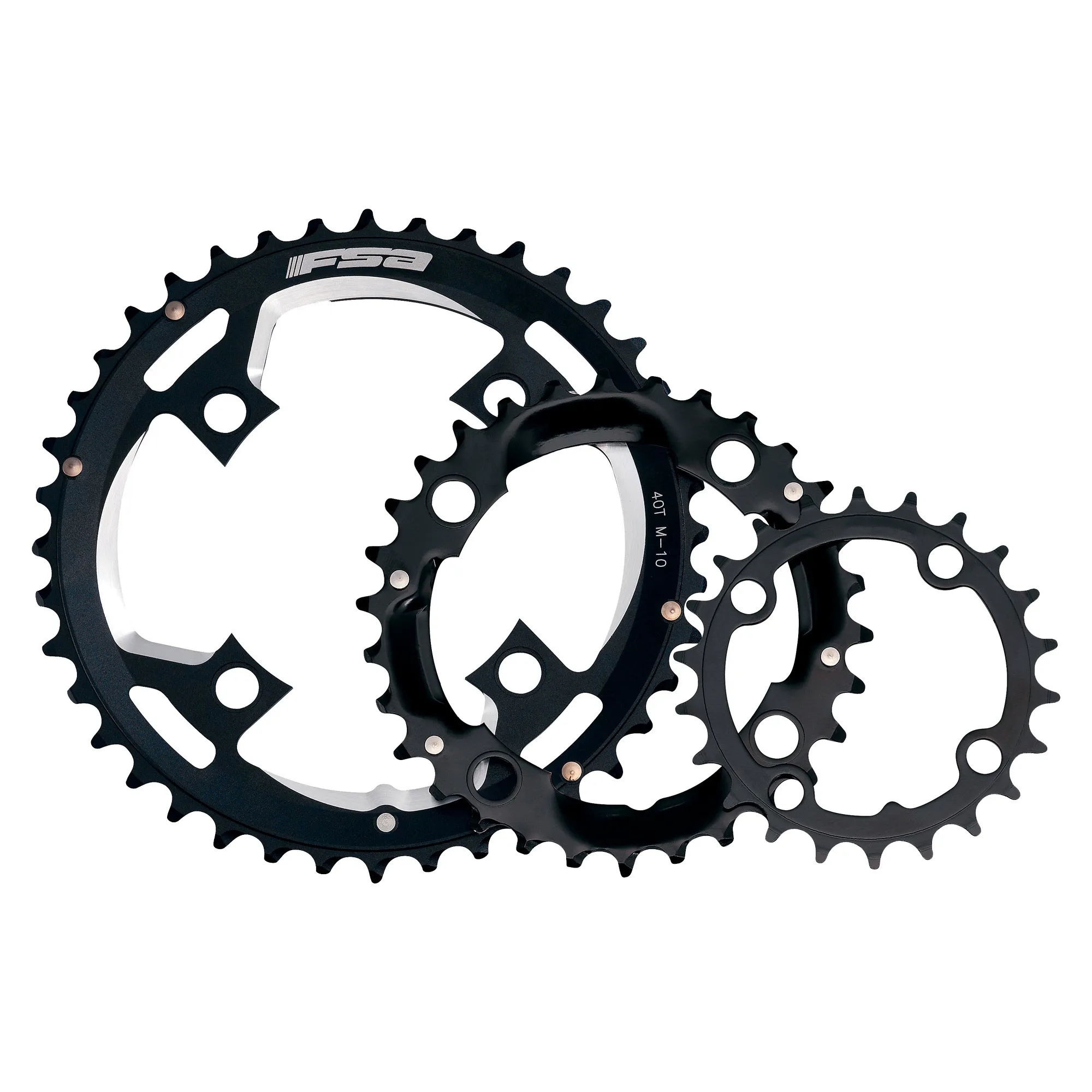 FSA Dreifachtablett Comet 68x wc073 Unisex, schwarz, 22t FSA Dreifachtablett Comet 68x wc073 Unisex, schwarz, 22t