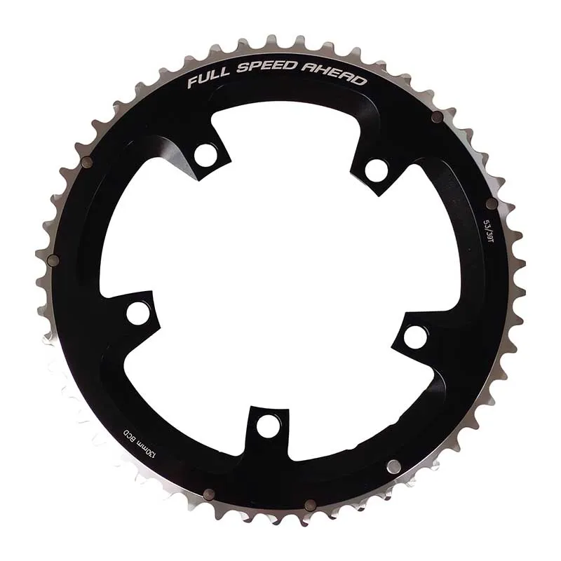 FSA K-force 130 Bcd Wa439 Kettenblatt, Black, 53t FSA K-force 130 Bcd Wa439 Kettenblatt, Black, 53t